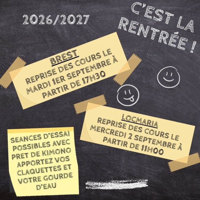 Image de l'actu 'Rentrée saison  2026-2027'