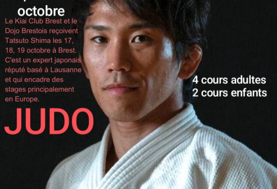 Stage de Judo avec Tatsuto Shima à Brest